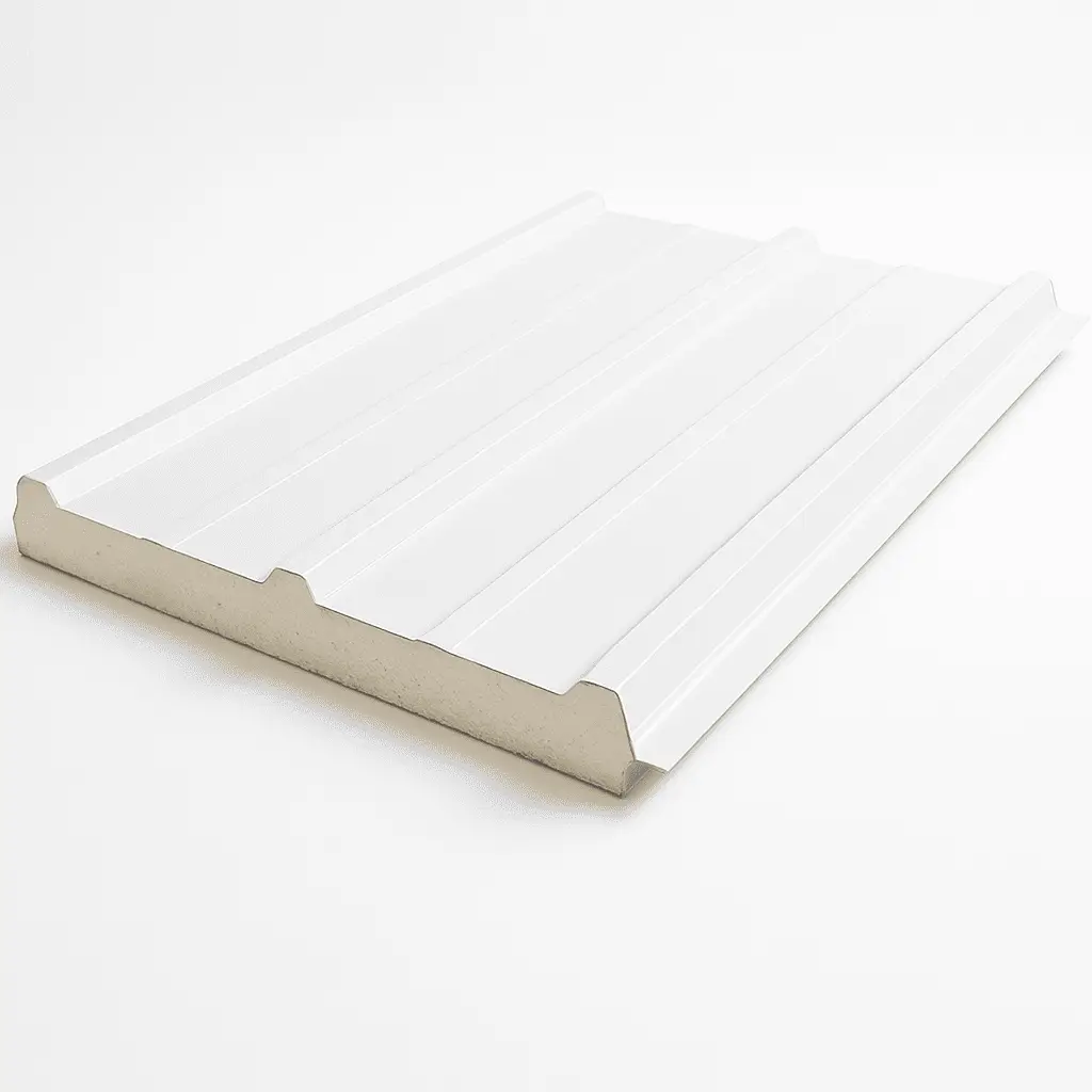 Paneles Sandwich Cubierta Blancos